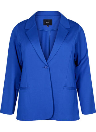 Enkel blazer med knaplukning, Surf the web, Packshot image number 0