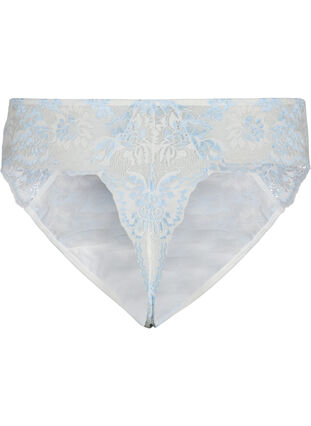 Blonde g-streng med regulær talje, Tofu w. blue, Packshot image number 1