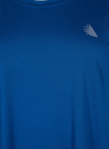Kortærmet trænings t-shirt, Poseidon, Packshot image number 2