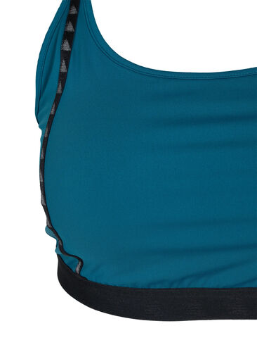 Sports bh med mesh ryg, Deep Teal, Packshot image number 2