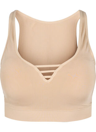 Let vatteret bh med string detaljer, Nude, Packshot image number 0