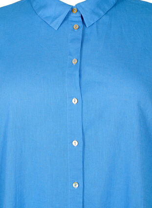 Lang skjorte med korte ærmer, Ultramarine, Packshot image number 2
