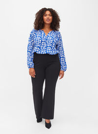 Bukser med flare, Black, Model