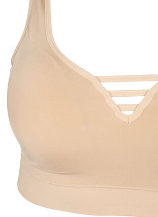 Let vatteret bh med string detaljer, Nude, Packshot image number 2