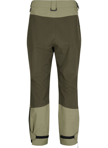 Vandtætte skalbukser med lommer, Forest Night Comb, Packshot image number 1