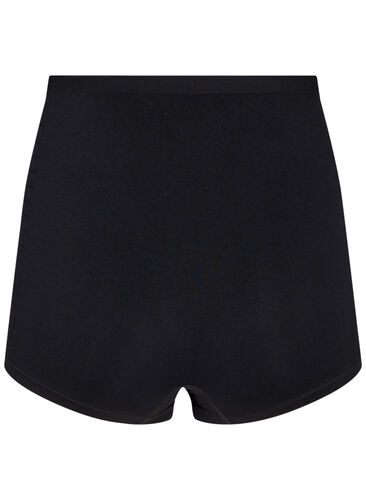 Seamless shorts med regulær talje , Black, Packshot image number 1