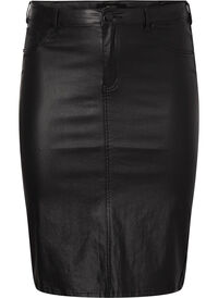 Coated nederdel med slids 