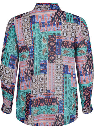 FLASH - Langærmet skjorte med print, Multi Ethnic , Packshot image number 1