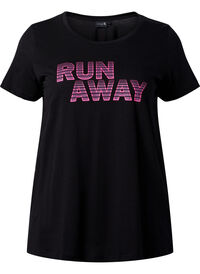 Trænings t-shirt med print