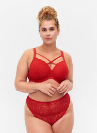 Blonde g-streng med regulær talje, Red Ass., Model