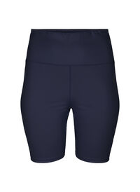 Tætsiddende træningsshorts 
