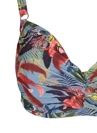 Printet bikini bh med bøjle, Citadel AOP, Packshot image number 2