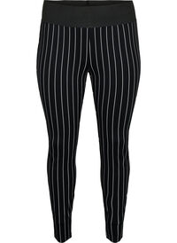 Leggings med nålestriber