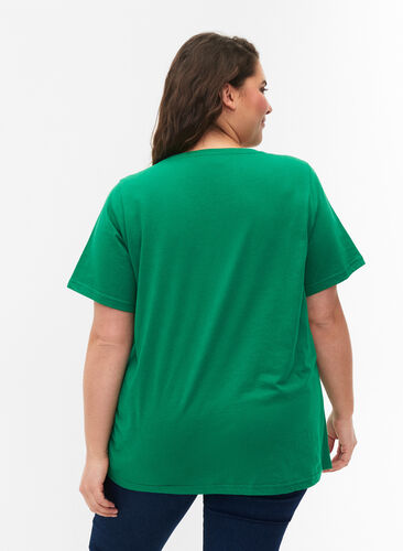 FLASH - T-shirt med rund hals, Jolly Green, Model image number 1