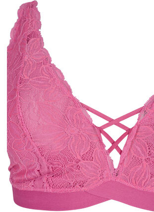 Støt Brysterne - Blonde bh med string-detaljer, Rose, Packshot image number 2
