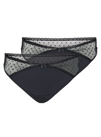 2-pak g-streng med mesh 