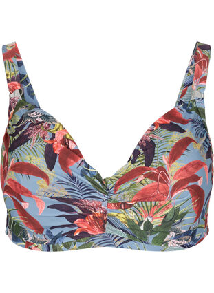 Printet bikini bh med bøjle, Citadel AOP, Packshot image number 0