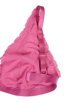 Støt Brysterne - Blonde bh med string-detaljer, Rose, Packshot image number 3