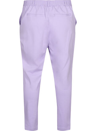 Cropped bukser med lommer, Purple Rose, Packshot image number 1