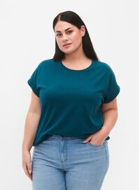 2-pak kortærmet t-shirts, Deep Teal / Black, Model