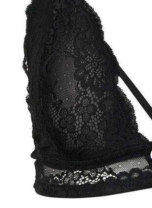 Blonde bh med string, Black, Packshot image number 2