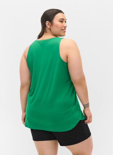 Træningstop med v-udskæring, Jolly Green, Model image number 1