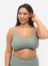 Rib bh med blonder, Laurel Wreath Ass, Model