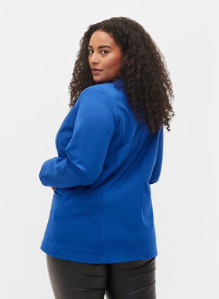 Enkel blazer med knaplukning, Surf the web, Model image number 1