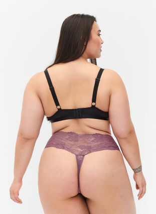 3-pak blonde g-streng med høj talje, Mix assortment, Model image number 1