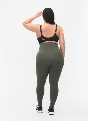 CORE, SUPER TENSION TIGHTS - Træningstights med lomme, Chimera, Model image number 1