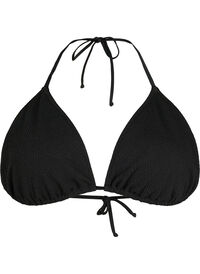 Trekants bikini bh med crepe struktur