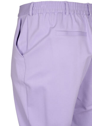 Cropped bukser med lommer, Purple Rose, Packshot image number 3
