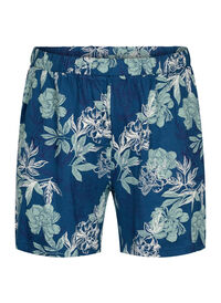Løse nat shorts med print