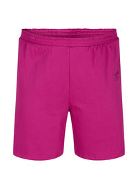 Sweatshorts med tekstprint