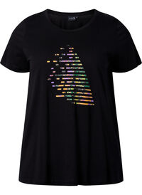 Trænings t-shirt med print