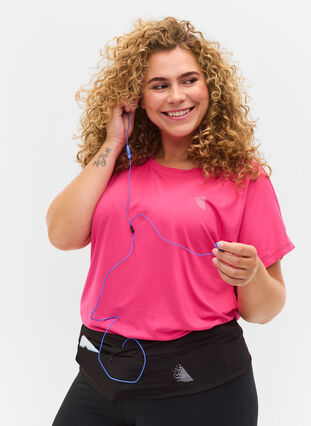 Løbebælte med reflex og lommer, Black, Model image number 0