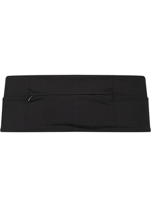 Løbebælte med reflex og lommer, Black, Packshot image number 1