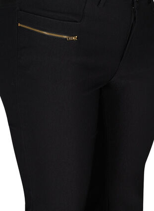 Bukser med bootcut, Black, Packshot image number 2