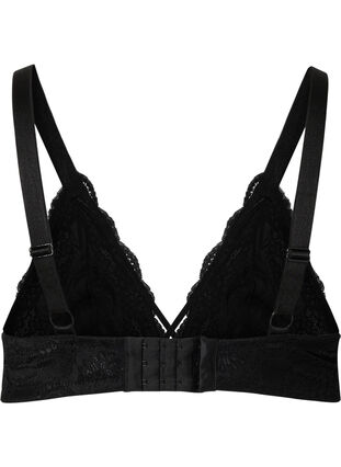 Blonde bh med string, Black, Packshot image number 1
