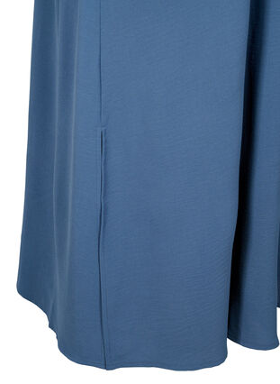 Skjortekjole med korte ærmer, Vintage Indigo, Packshot image number 3