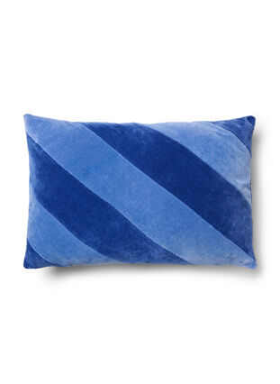 Stribet pudebetræk i velour, Surf the web Comb, Packshot image number 0