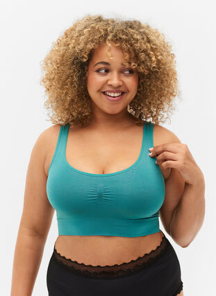 Seamless bh top, Green-Blue Slate, Model image number 0