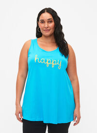 Bomuldstop med a-form, Blue Atoll W. Happy, Model