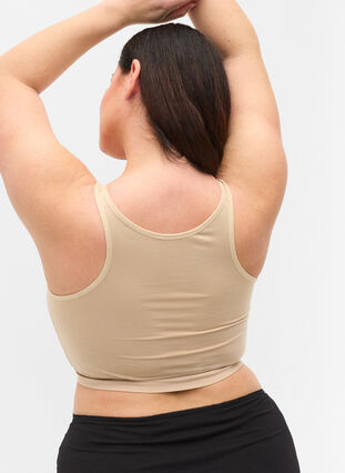 Let vatteret bh med string detaljer, Nude, Model image number 1