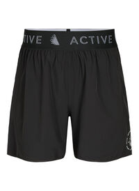 Trænings shorts med baglomme